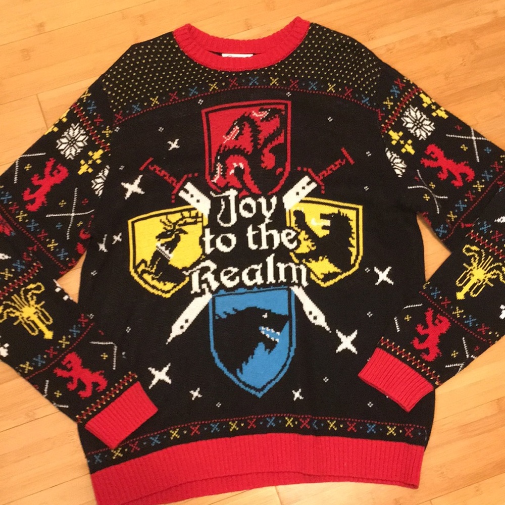 Game of Thrones joy to the realm Christmas sweater